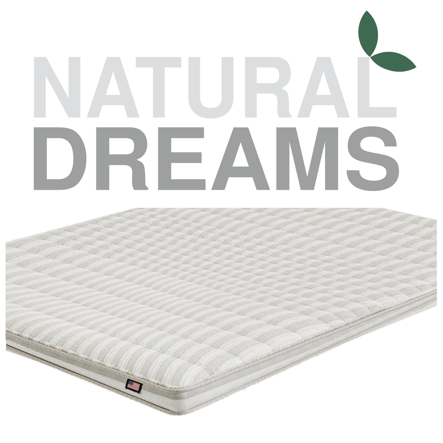 Natural Dreams 3" Talalay Latex Topper