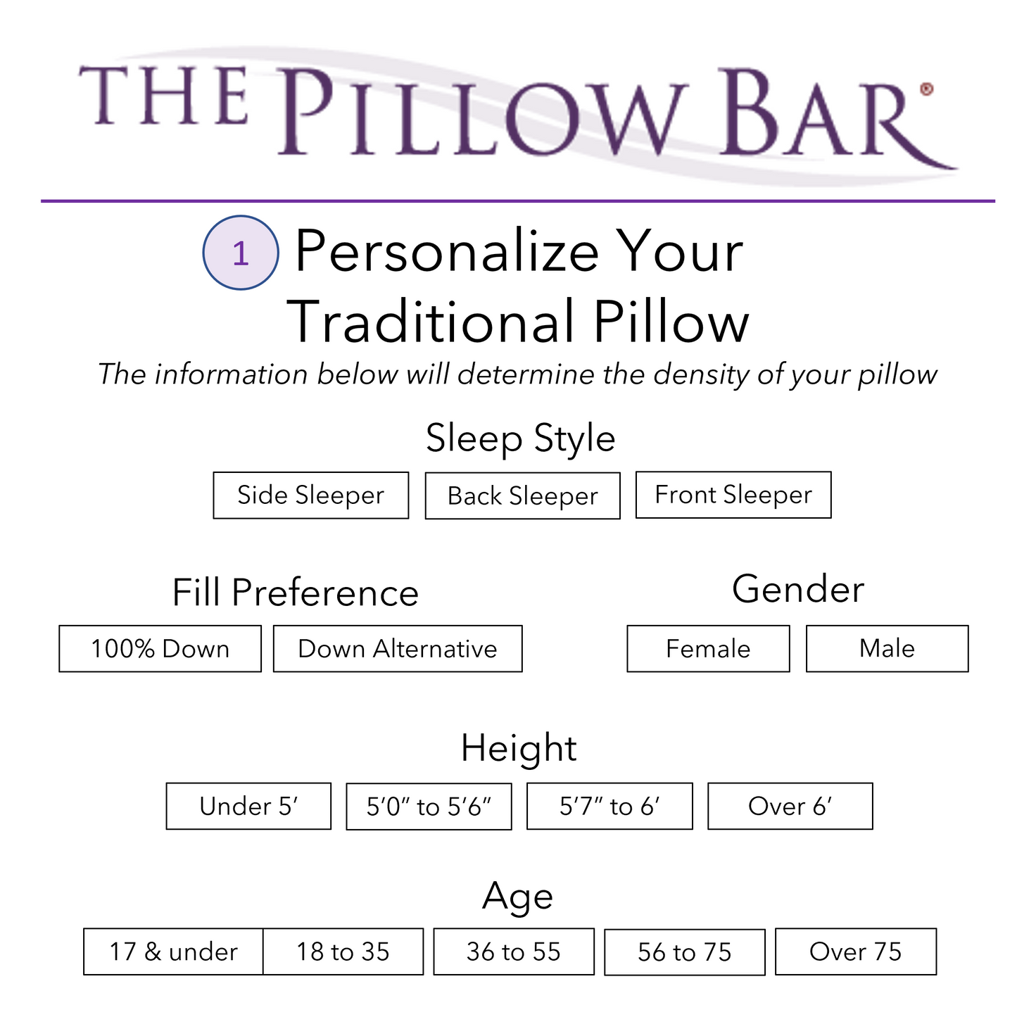 Traditional Sleep Pillow - by The Pillow Bar