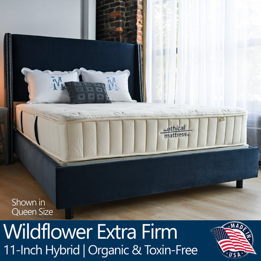 Ethical Mattress Classic - Wildflower Firm 11" Hybrid Mattress