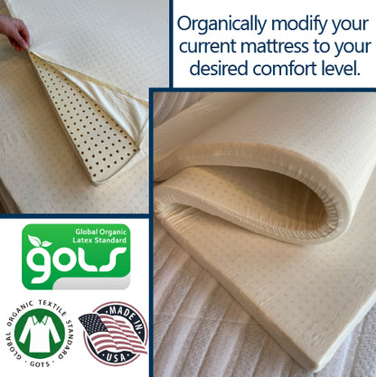 Ethical Mattress Organic Latex Topper