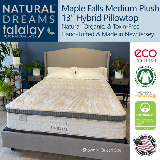 Maple Falls Medium Plush 13" Hybrid Pillowtop