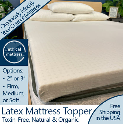 Ethical Mattress Organic Latex Topper