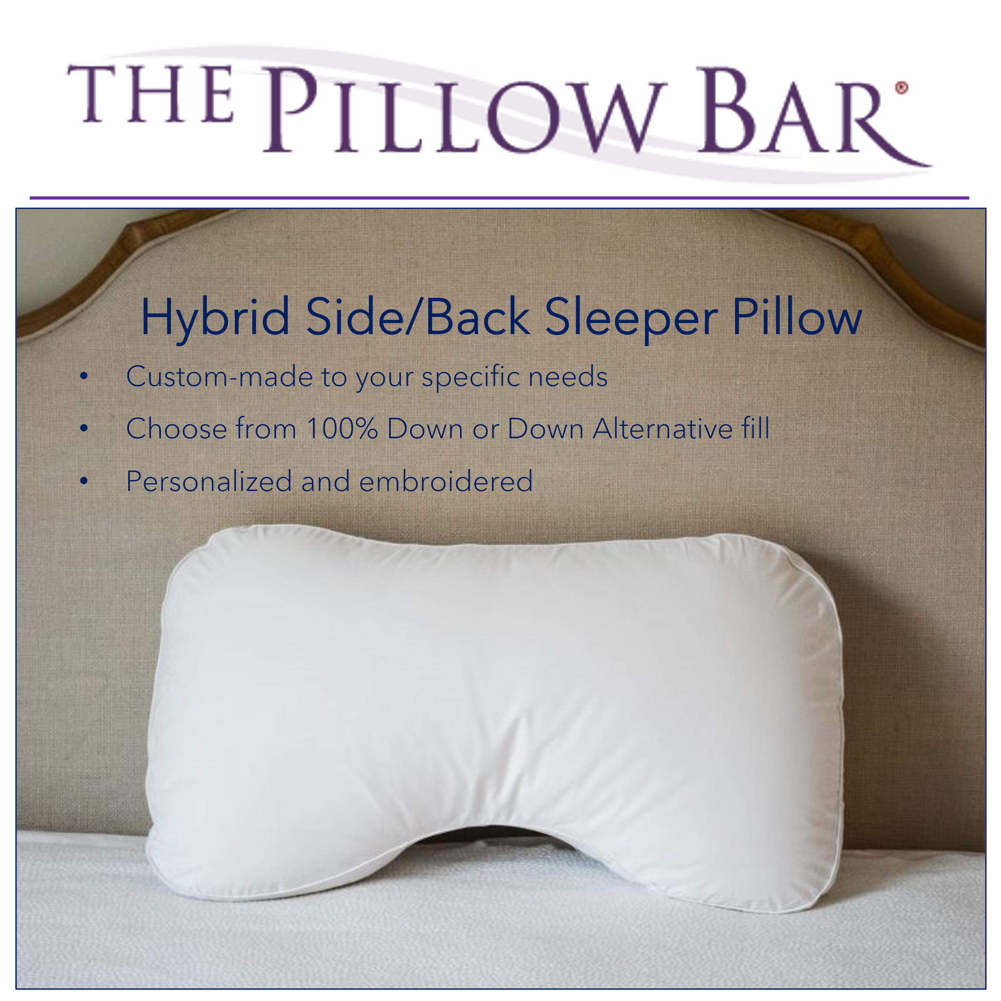 The pillow top bar side sleeper