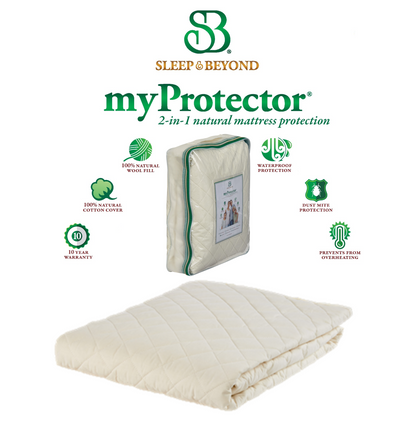myProtector - 2-in-1 Natural Mattress Protection